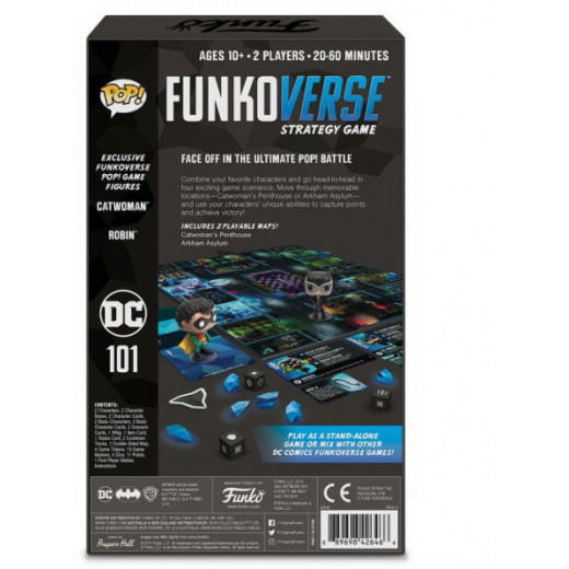 Funkoverse Strategy Game: DC 4 Pack