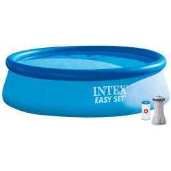 Intex Easy Set Pool with Filter Pump (Blue), 366 x 76 cm