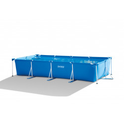 Intex - Rectangular Frame Pool, Ages  6+ , 4.5 m x 2.2 m x 84 cm