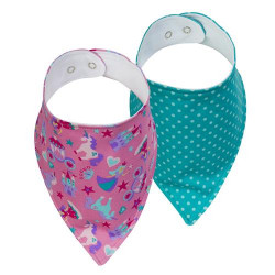 Stephen Joseph Bandana Bibs, Princess