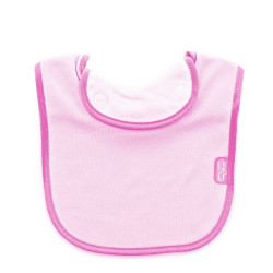 Babyjem cotton cotton bib bedded pink