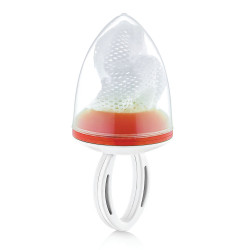 Babyjem fruit and vegetable pacifier orange