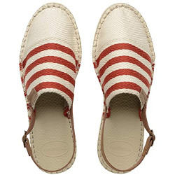 Havaianas Espadrilles Origine Red Mule Strap size 40