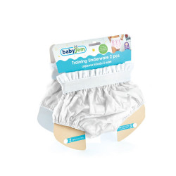 Babyjem luxury training pants white 2 pieces