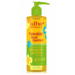 Alba Botanica Hawaiian Enzyme Face Cleanser, Pineapple, 237 ml