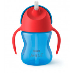 Philips Avent Straw Cups 200 ml, Blue