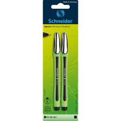 Schneider Fineliner Xpress 0.8mm 2 pieces, Black