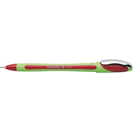 Schneider Xpress Fineliner Pen .8 mm, Red