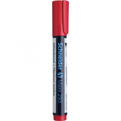 Schneider Maxx 293 Whiteboard and Flipchart marker - Red