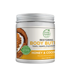 Petal Fresh Honey & Coconut Oil Body Butter, Restoring, 237 ml