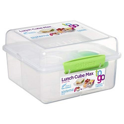 Sistema Lunch Cube To Go, 1.4 Litre - Green