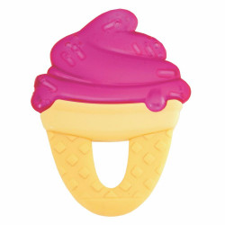 Chicco Fresh Relax Ice Cream Teether, Fuschia