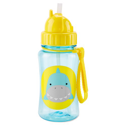 Skip Hop Zoo Straw Bottle - Shark