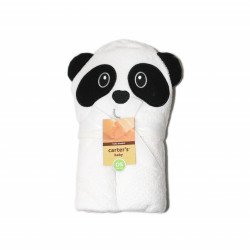 Animal Face Hooded Towel, Panda