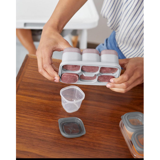 Skip Hop Easy-Fill Freezer Trays, Coral