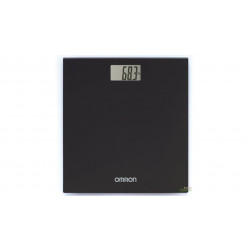 Omron Digital Personal Body Technology Weighing Slim Bathroom Scale, Black