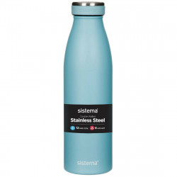 Sistema Stainless Steel Bottle 500ml - Blue