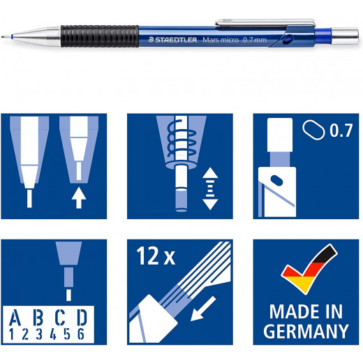 Staedtler Propelling Pencil and Refill 0.7 mm