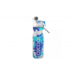 O2COOl Mist 'N Sip Locking Lid Water Bottle - Blue Splash,  590 ml