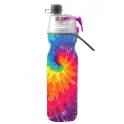 O2cool Elite Mist ‘n Sip® Sport Water Bottle ,Tie Dye Purple, 590 Ml