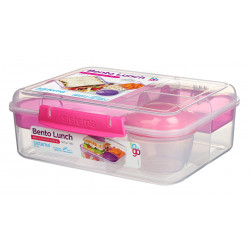 Sistema Bento Lunch TO GO 1.65L, Pink