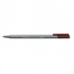 Staedtler Triplus Fineliner Marker Pen - 0.3 mm - Dark Brown