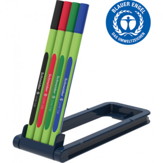 Schneider Line-Up Pencil Case Stand 4 Pieces 0.4 mm