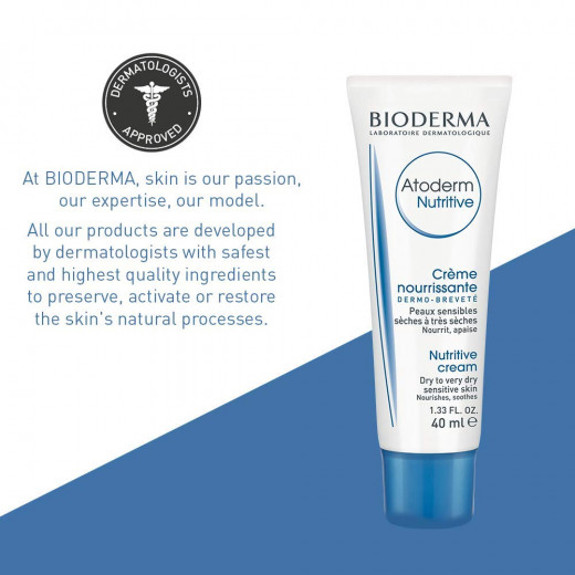 Bioderma Atoderm Nutritive Nourishing Cream 40 ml