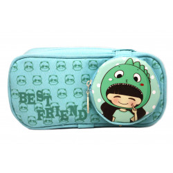 Best friend Large case with little Accessory Pouch, light green