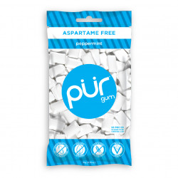 PUR Gum, Aspartame Free Peppermint Gum, 55pcs