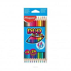 Maped Colored Pencils Duo,12 Pieces