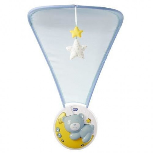 جهاز عرض الأصوات لتهدئة الطفل باللون الأزرق و الأصفر من تشيكو