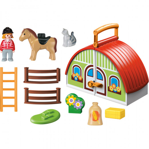 Playmobil My Take Along Farm For Children