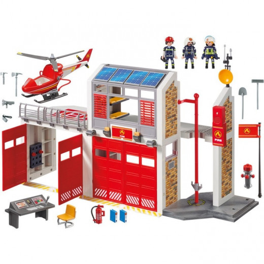 Playmobil Fire Station For Children