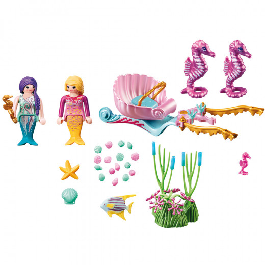 Playmobil Starterpack Seahorse Carriage 47 Pieces For Children