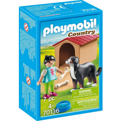 Playmobil Dog With Doghouse 7 Pcs For Children