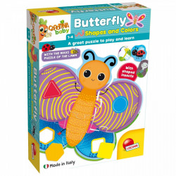 Lisciani Carotina Baby Plus - Butterflies Shapes and Colors