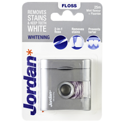 Jordan Dental Floss Whitening Mint Fluoride 25