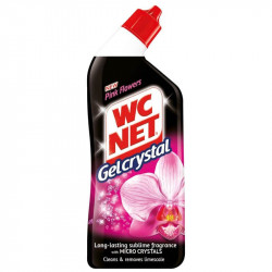 WC NET Crystal gel pink flowers 750ml