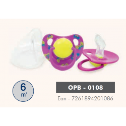 Optimal Orthodontic Silicone Pacifier 6+