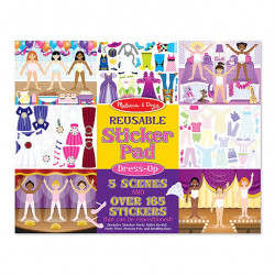 Melissa & Doug Reusable Sticker Pad - Dress-Up