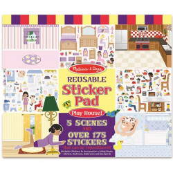 Melissa & Doug Reusable Sticker Pad - Play House!