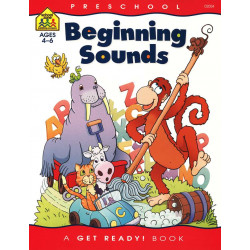 School Zone Beginning Sounds, 32 pages