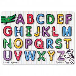 Melissa & Doug See - Inside Alphabet Peg Puzzle