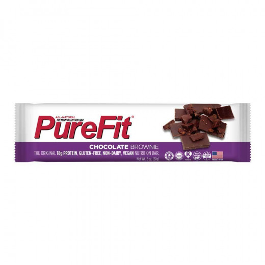 Purefit, Premium Nutrition Bar, Chocolate Brownie - 220 Calories
