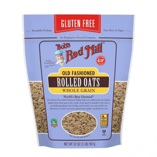 Bob's Red Mill Gluten Free Old Fashion Rolled Oats, 907g