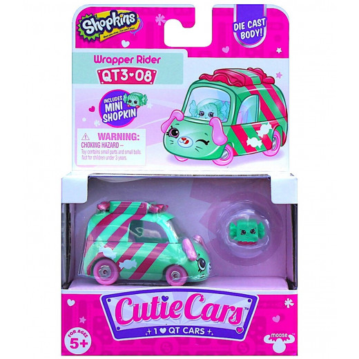 Shopkins Cutie Wrapper Rider Ride Car Figure Pack