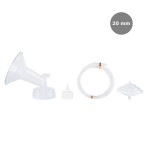 Spectra Wide Breast Shield Set (20mm) 4pc ( S )