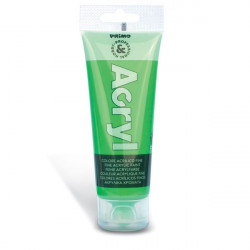 Primo Acrylic Color Tube, Green Color, 75ml