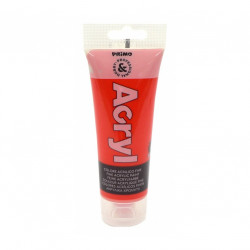 Primo Acrylic Color Tube 75ml - Vermillion